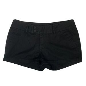 The North Face Womens Black Chino Shorts Size 8 2.5" Inseam Hiking Walking ALFJ